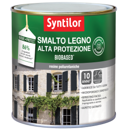 Smalto Legno Alta Protezione Biobased 0,5L